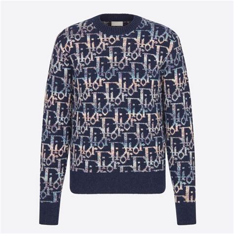 dior jumper mens black|dior men's designer sweaters.